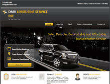 Tablet Screenshot of dmvlimo.com